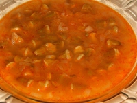 Bamya Çorbası Tarifi ve Malzemeleri